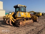 Used Komatsu Dozer in yard,Side of used Dozer,Front of used Komatsu